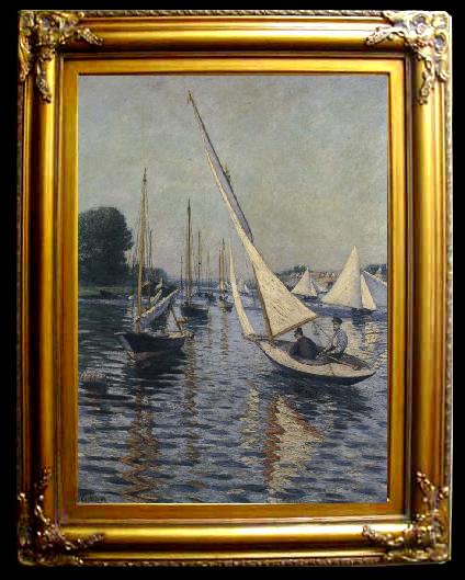 Gustave Caillebotte Sailboat